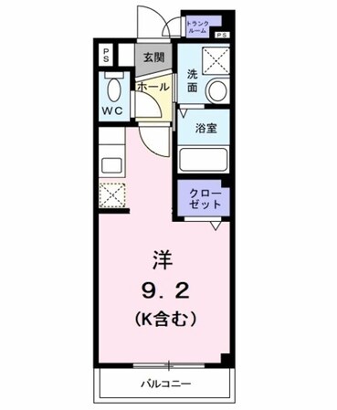 ブルックハウスの物件間取画像